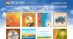 Desktop Screenshot of openskymusic.com