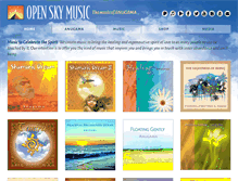 Tablet Screenshot of openskymusic.com